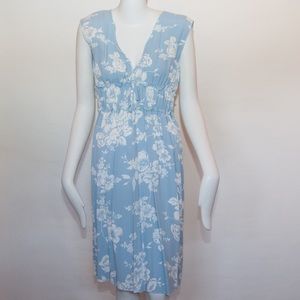In Harmony Blue Floral Dress Size Small NWT
